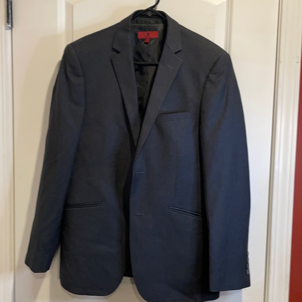 Complete suit (jacket, pants and vest) charcoal grey size 38R 32waist